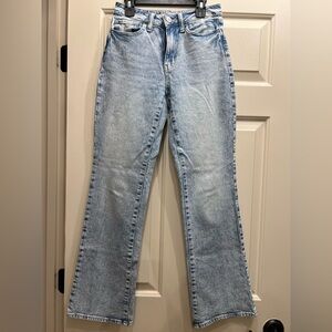 Classic Blue Jeans High Rise 90s Bootcut